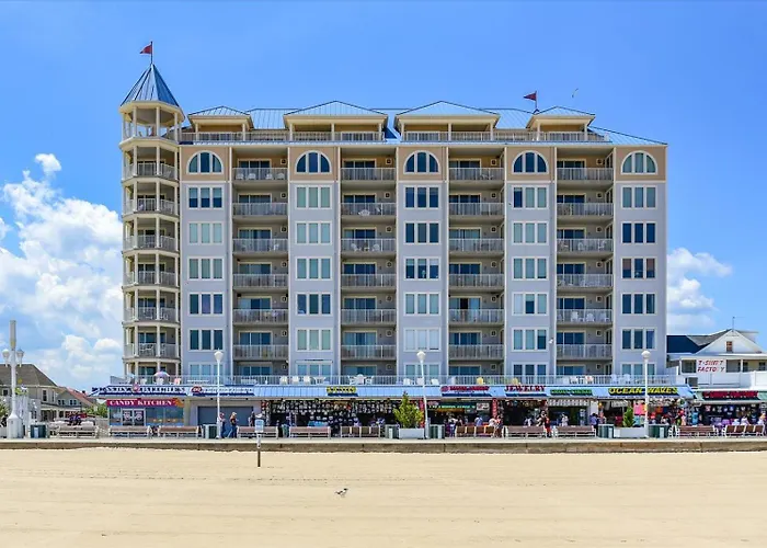 3 Bedroom Belmont Towers On Boardwalk: Ocean & Bay Views * Ocean Stadt