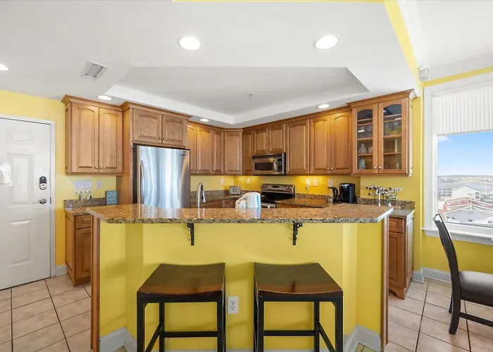 3 Bedroom Belmont Towers On Boardwalk: Ocean & Bay Views Ocean Stadt